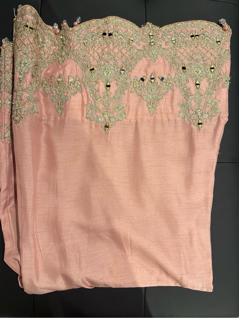 Faiza Saqlain Delisha Blush Pink Embroidered Dress 3 pcs - Picture 5 of 6